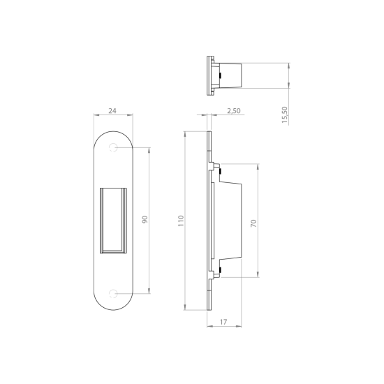 MPK - Magnetický zámek s protiplechem | T - Titan MPK - Magnetický zámek s protiplechem | T - Titan