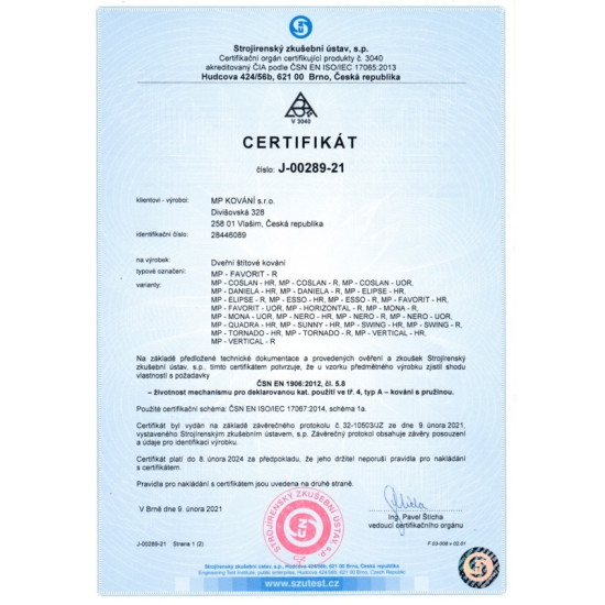 MPK - NERO - UOR | BS - Černá matná