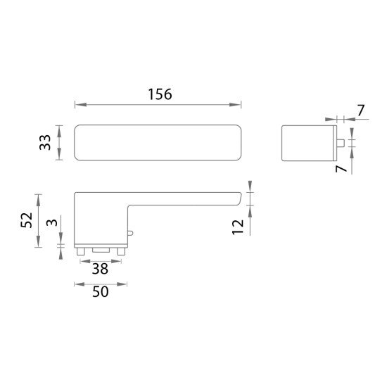 MPK - PERFECTA SWITCH LOCK - RT | BS - Černá matná