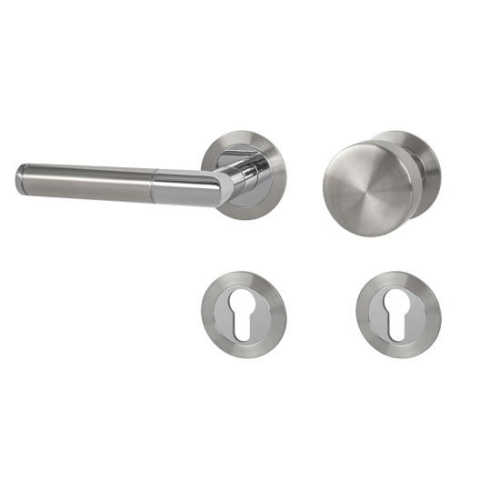 MPK - PRADO - R 3SM | BN/LN - Broušená nerez / leštěná nerez