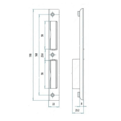 MPK - Protiplech 2404/2L - levostranný s vaničkou | Bílý pozink