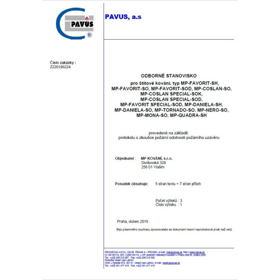 MPK - QUADRA - SH | BS - Černá matná