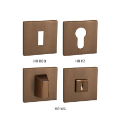 MPK - ROZETA - HR SQ6 | CUM - Měď matná