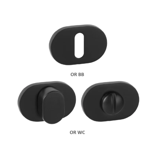 MPK - ROZETA IMPRESSA - OR | BS - Černá matná MPK - ROZETA IMPRESSA - OR | BS - Černá matná