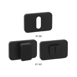 MPK - ROZETA PERFECTA - RT | BS - Černá matná