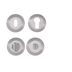 MPK - ROZETA - R 3SM | BN/LN - Broušená nerez / leštěná nerez