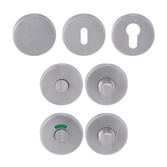 MPK - ROZETA - R | BN - Broušená nerez