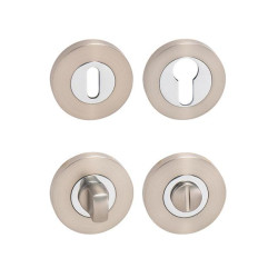 MPK - ROZETA - R | NP/OC - Nikl perla / chrom lesklý