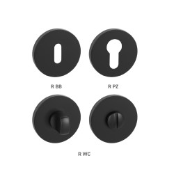 MPK - ROZETA - R S6 | BS - Černá matná