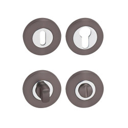 MPK - ROZETA - R | T/OC - Titan / chrom lesklý