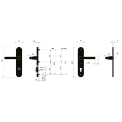 MPK - SECURO A01 PLUS - SO FAVORIT | F5 - Černá matná