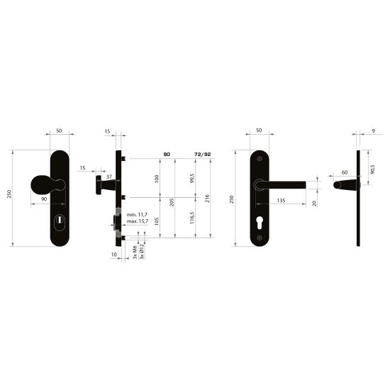 MPK - SECURO A01 PLUS - SO M1 FAVORIT | F9 - Nerez elox