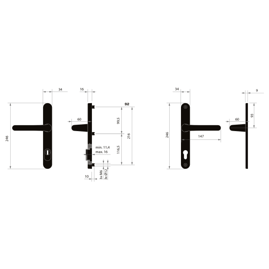 MPK - SECURO A04 PLUS - USO COSLAN | F9 - Nerez elox