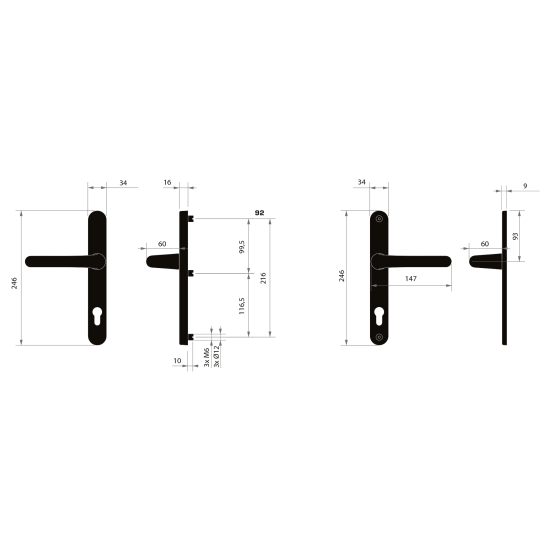 MPK - SECURO A04 - USO COSLAN | F5 - Černá matná MPK - SECURO A04 - USO COSLAN | F5 - Černá matná