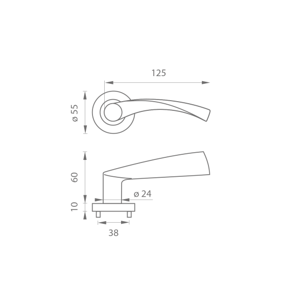 MPK - SPIRIT - R | OGS - Bronz česaný matný