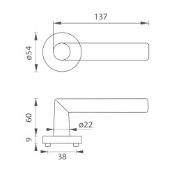 MPK - VERTICAL - R | BN - Broušená nerez