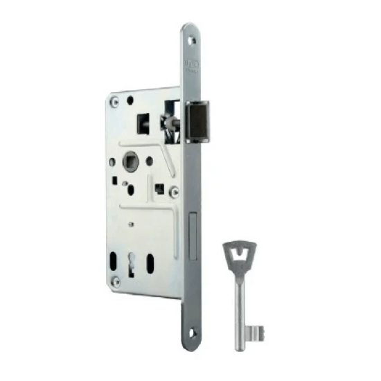 MPK - Zadlabací zámek BB 90/60 - C 3245 pozink L/P | Bílý pozink