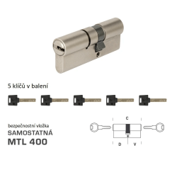 MTL - MTL400 S oboustranná | NP - Nikl perla