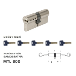 MTL - MTL600 S oboustranná | NP - Nikl perla