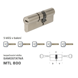 MTL - MTL800 S oboustranná BSZ | NP - Nikl perla