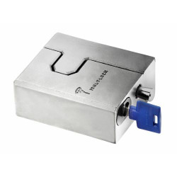 MTL - Visací zámek HASP LOCK | NP - Nikl perla