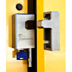 MTL - Visací zámek HASP LOCK | NP - Nikl perla