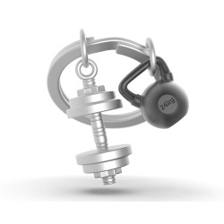 MTM - KLÍČENKA - Činky MTM - KLÍČENKA - Činky