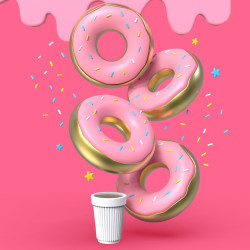 MTM - KLÍČENKA - Donut MTM - KLÍČENKA - Donut