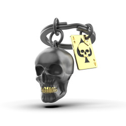 MTM - KLÍČENKA - Lebka černá MTM - KLÍČENKA - Lebka černá