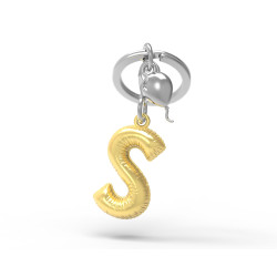 MTM - KLÍČENKA - Písmeno S MTM - KLÍČENKA - Písmeno S