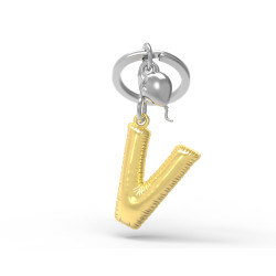 MTM - KLÍČENKA - Písmeno V MTM - KLÍČENKA - Písmeno V