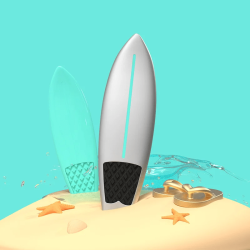 MTM - KLÍČENKA - Surf a žabky MTM - KLÍČENKA - Surf a žabky