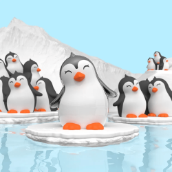 MTM - KLÍČENKA - Tučňák MTM - KLÍČENKA - Tučňák