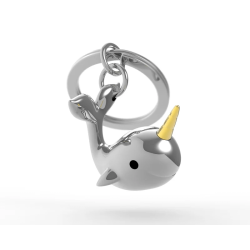 MTM - KLÍČENKA - Velryba se zlatým rohem MTM - KLÍČENKA - Velryba se zlatým rohem