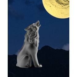 MTM - KLÍČENKA - Vlk MTM - KLÍČENKA - Vlk