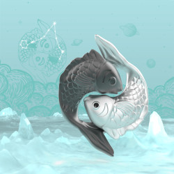 MTM - KLÍČENKA - Zvěrokruh - Ryby MTM - KLÍČENKA - Zvěrokruh - Ryby