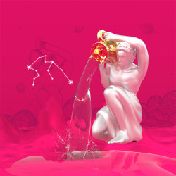 MTM - KLÍČENKA - Zvěrokruh - Vodnář MTM - KLÍČENKA - Zvěrokruh - Vodnář