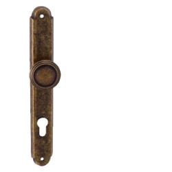 NI - ALT WIEN - KOULE na štítu | OBA - Antik bronz NI - ALT WIEN - KOULE na štítu | OBA - Antik bronz