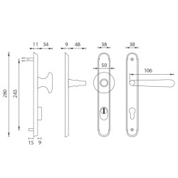 NI - ALT WIEN | OBMP - Staromosaz matný lak NI - ALT WIEN | OBMP - Staromosaz matný lak
