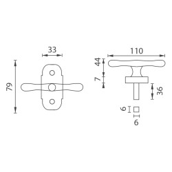 NI - ALT WIEN - OLIVA | OBMP - staromosaz matný lak NI - ALT WIEN - OLIVA | OBMP - staromosaz matný lak