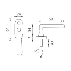NI - ALT WIEN - půloliva MALÁ 1 | OLV - Mosaz leštěná lakovaná