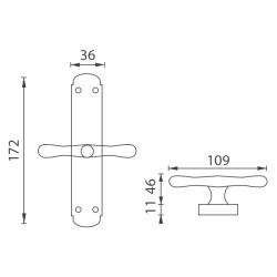 NI - ALT WIEN - rozvora | NB - Černá strukturovaná
