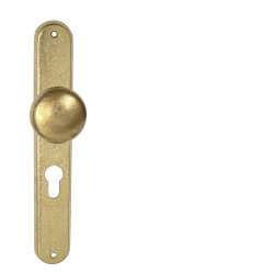 NI - ELEGANT - KOULE na štítu | NAT - Natural mosaz nelakovaná NI - ELEGANT - KOULE na štítu | NAT - Natural mosaz nelakovaná