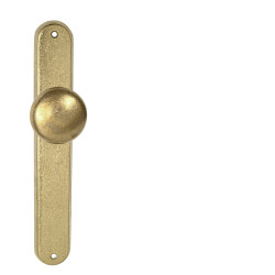 NI - ELEGANT - KOULE na štítu | NAT - Natural mosaz nelakovaná NI - ELEGANT - KOULE na štítu | NAT - Natural mosaz nelakovaná