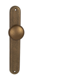 NI - ELEGANT - KOULE na štítu | OBMP - staromosaz matný lak NI - ELEGANT - KOULE na štítu | OBMP - staromosaz matný lak