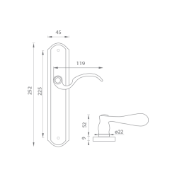 NI - RAMA | OBA - Antik bronz