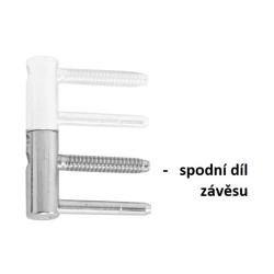 OV - Pant nastavitelný spodní 495/16 | Bílý pozink