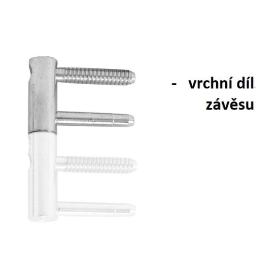 OV - Závěs nastavitelný vrchní 495/14 | Bílý pozink