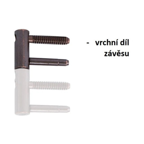 OV - Závěs nastavitelný vrchní 495/14 | Bronz