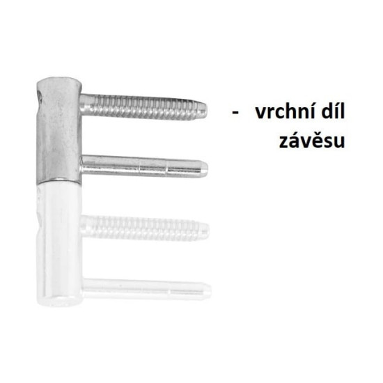 OV - Závěs nastavitelný vrchní 495/16 | Bílý pozink